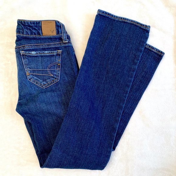 American Eagle Straight Jeans 00 Short